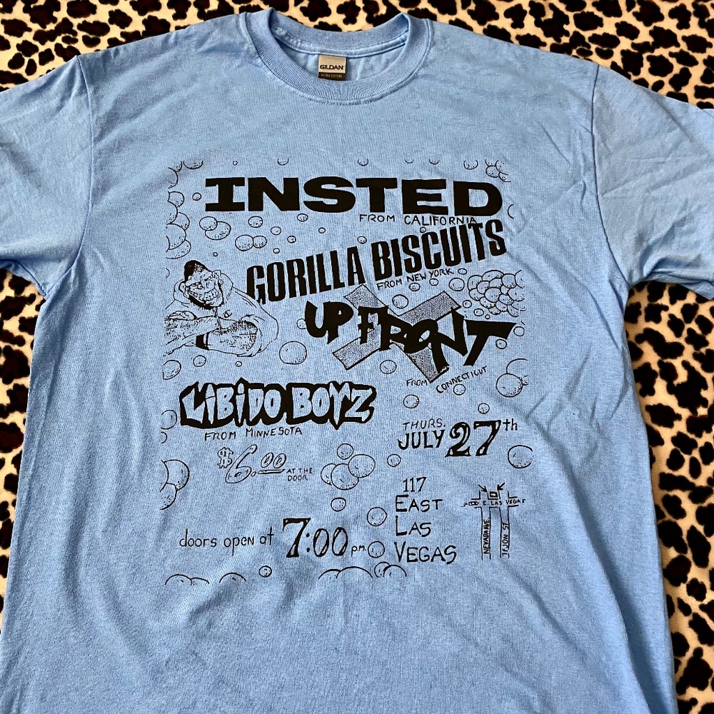 Insted Gorilla Biscuits Vintage Flyer T-Shirt